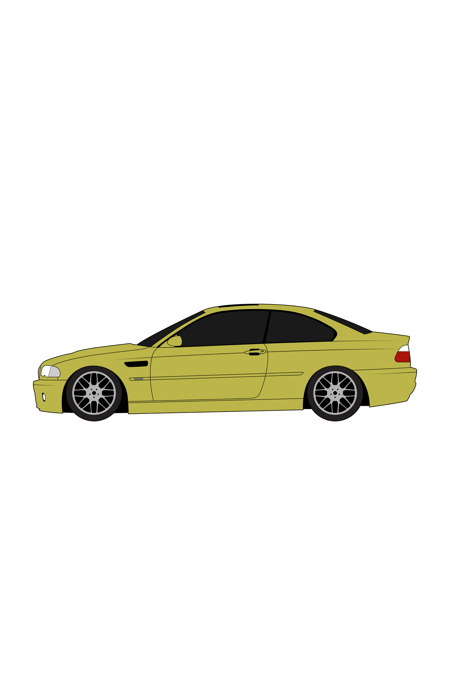 E46 Coupe Keychains