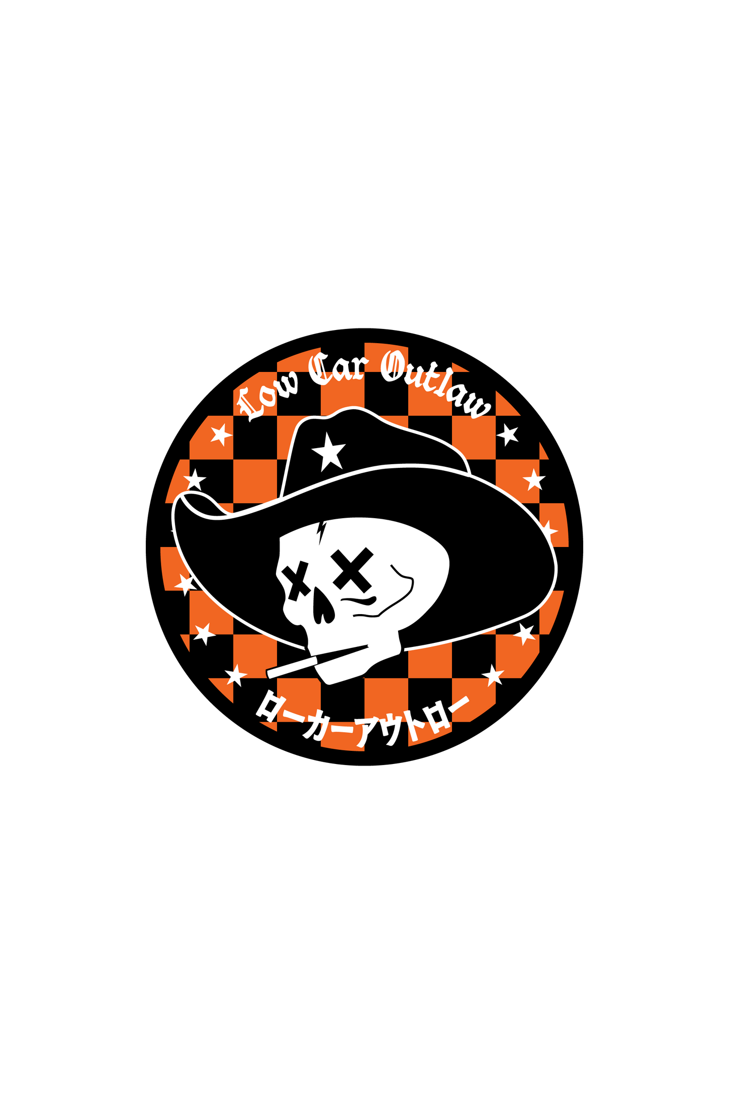 Low Car Outlaw Stickers
