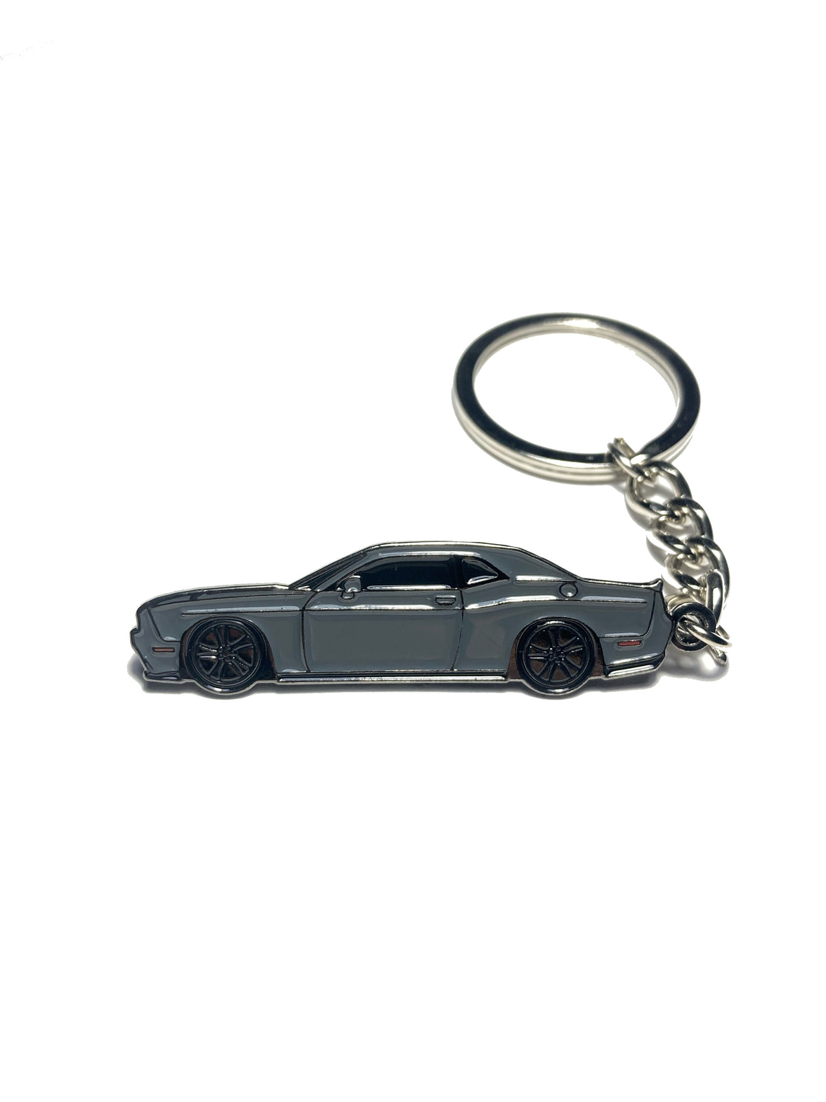 Au-Tomotive Gold Black Tear Drop Key Chain For Dodge Nitro – Metal & Made In USA