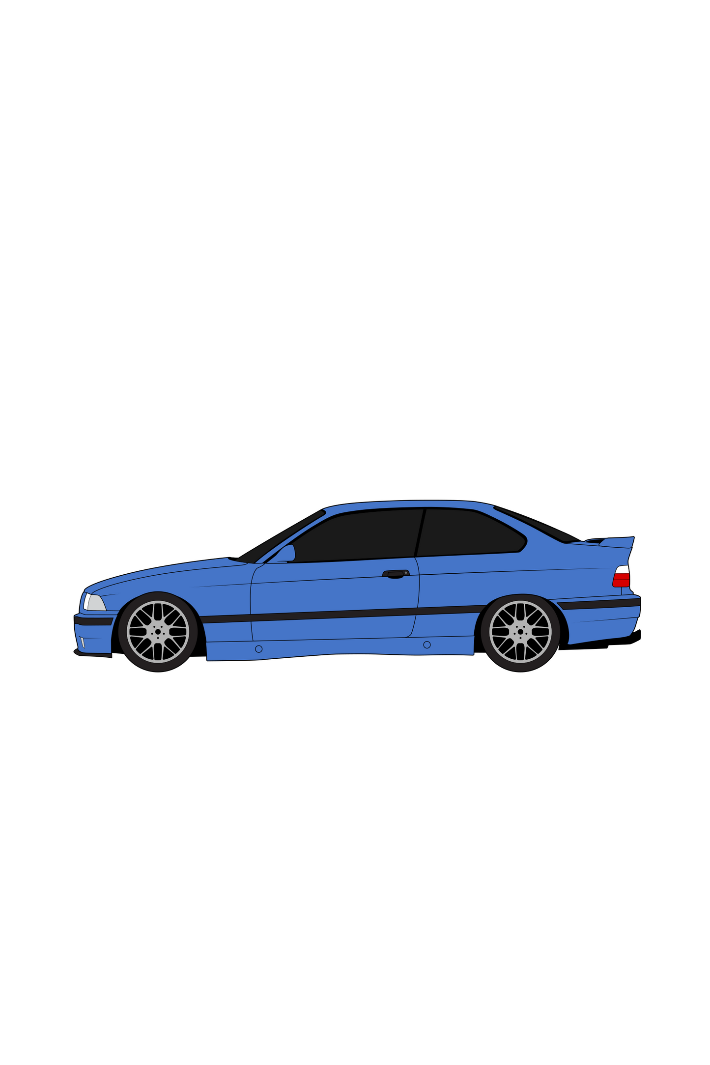 E36 Coupe Keychains
