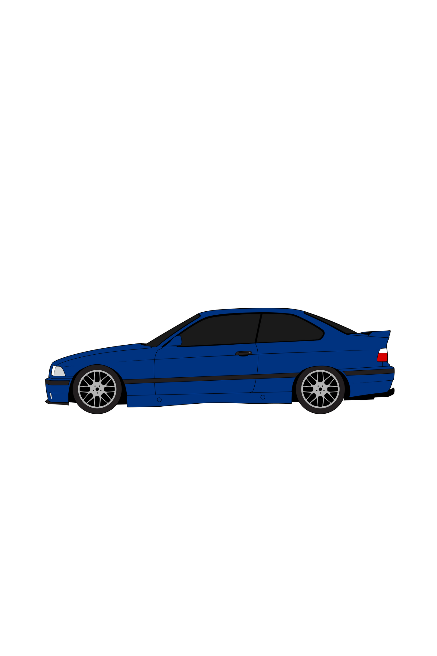 E36 Coupe Keychains