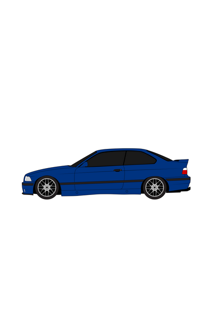 E36 Coupe Keychains