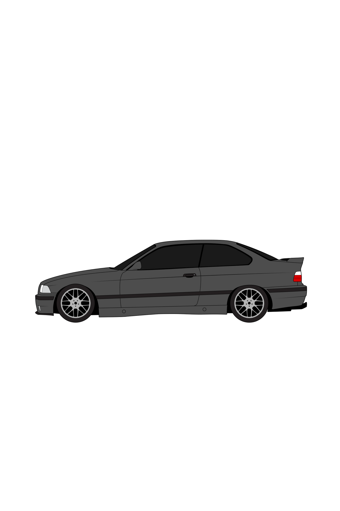E36 Coupe Keychains