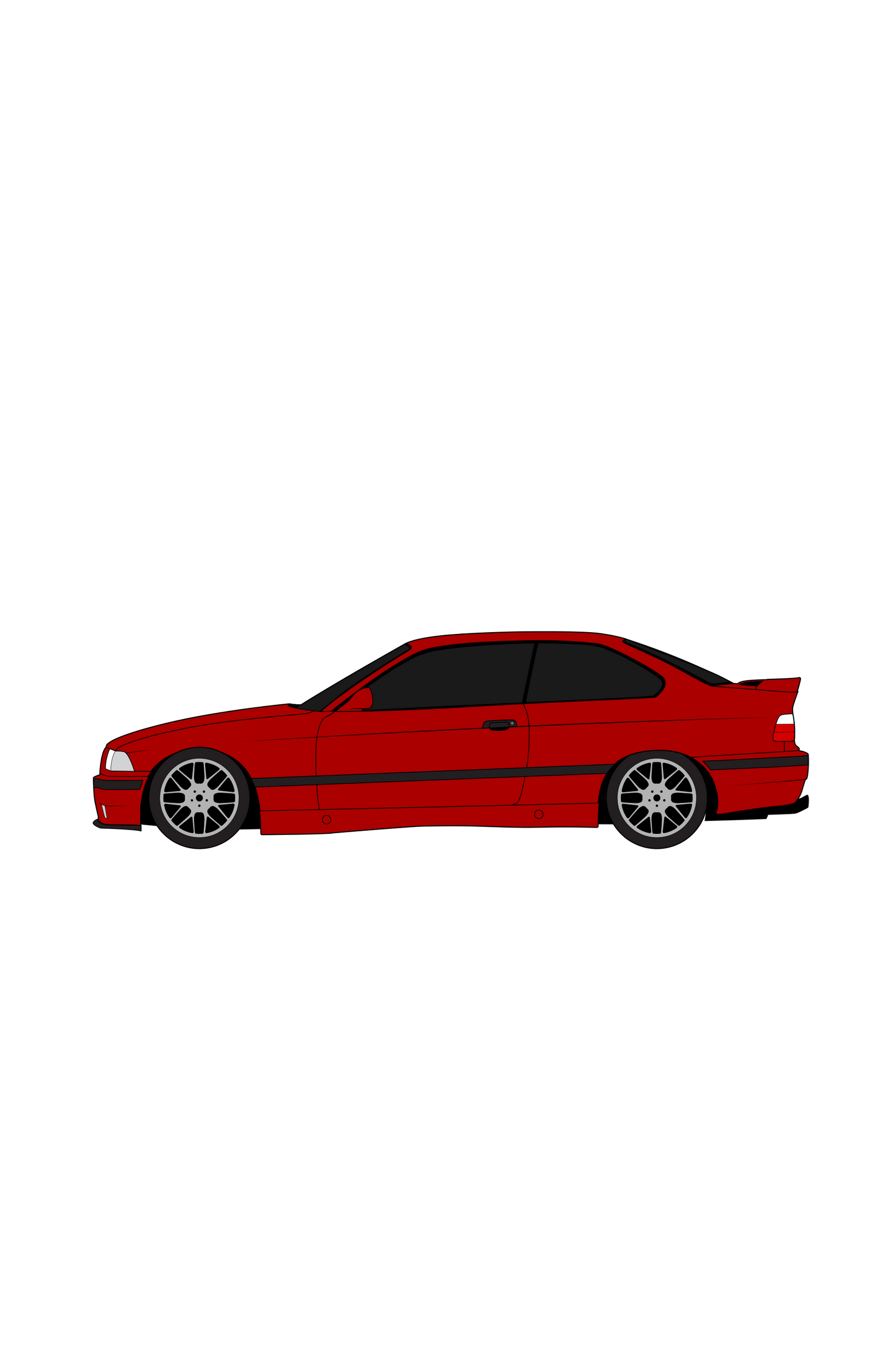 E36 Coupe Keychains