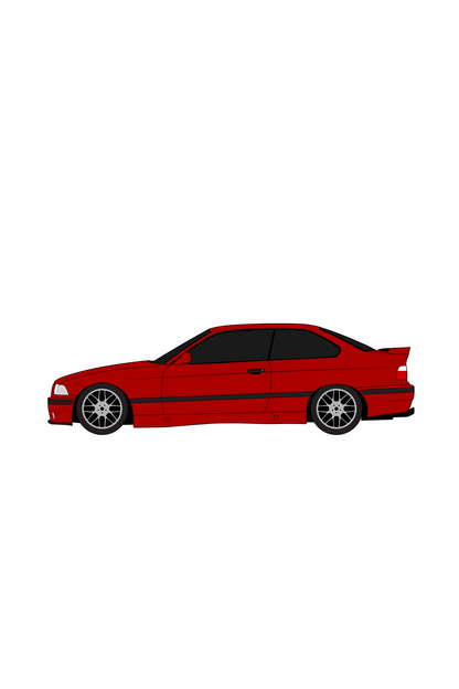 E36 Coupe Keychains