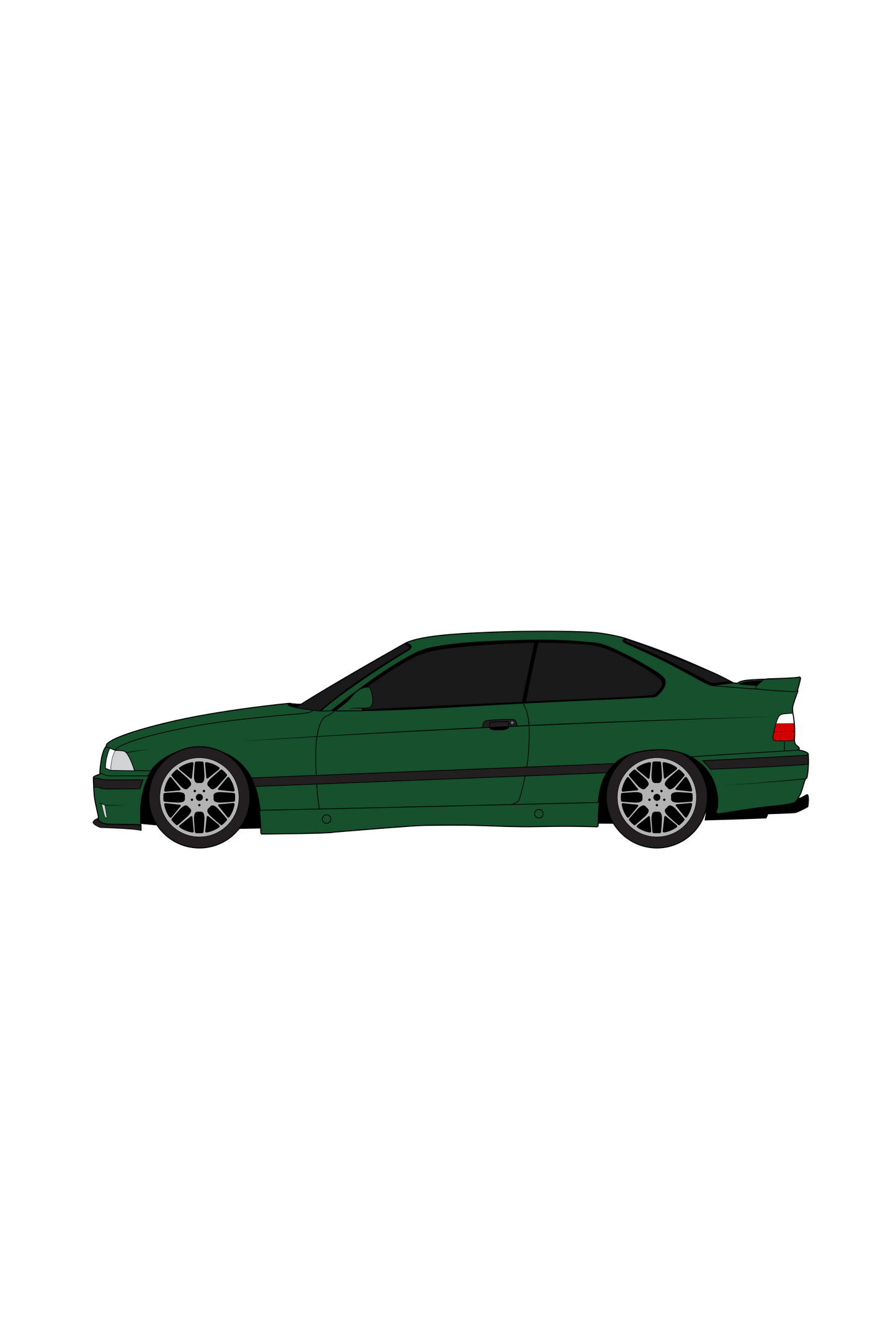 E36 Coupe Keychains