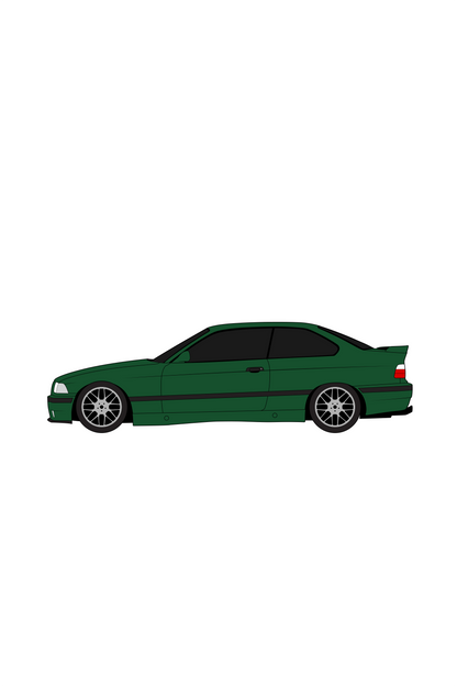 E36 Coupe Keychains