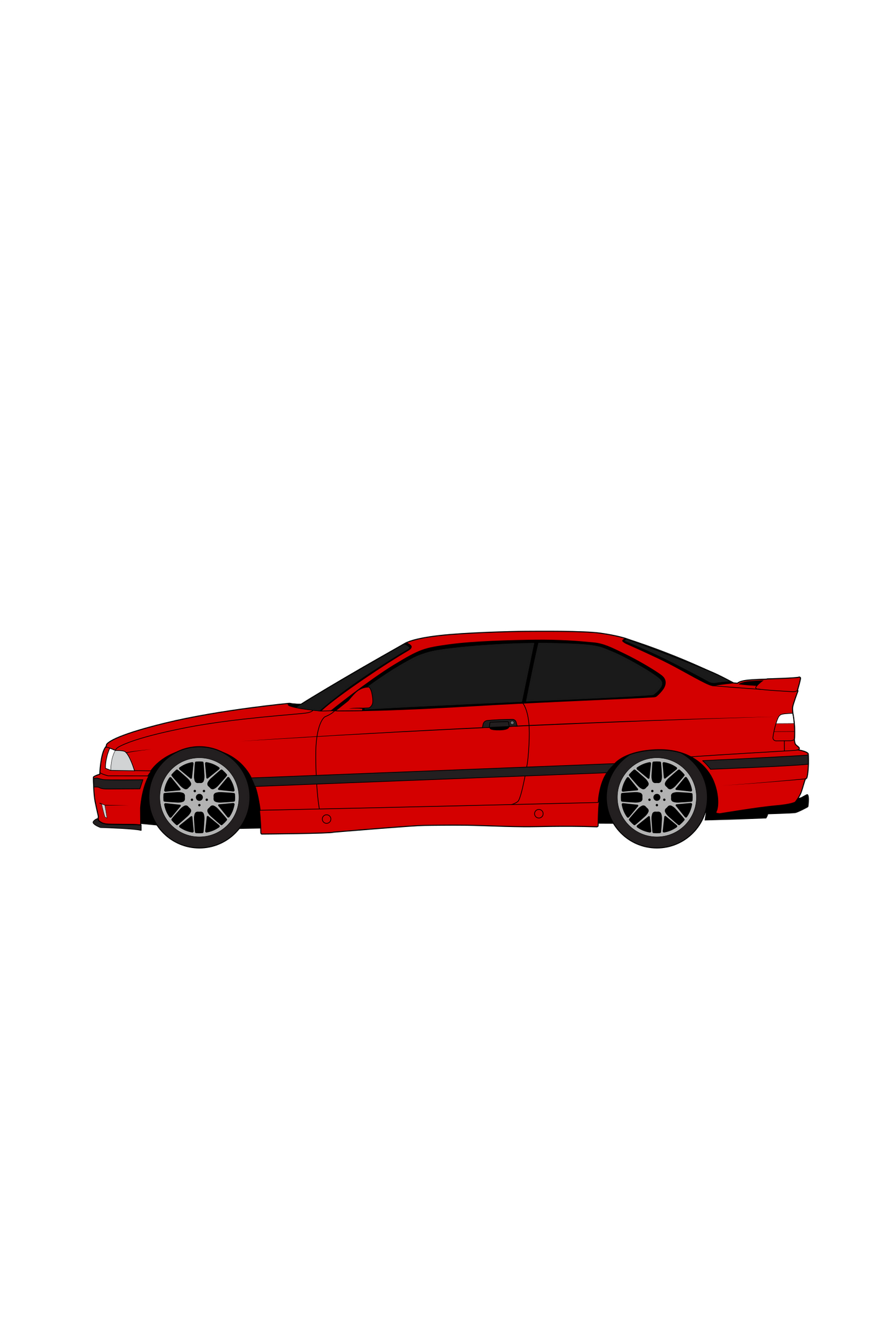 E36 Coupe Keychains