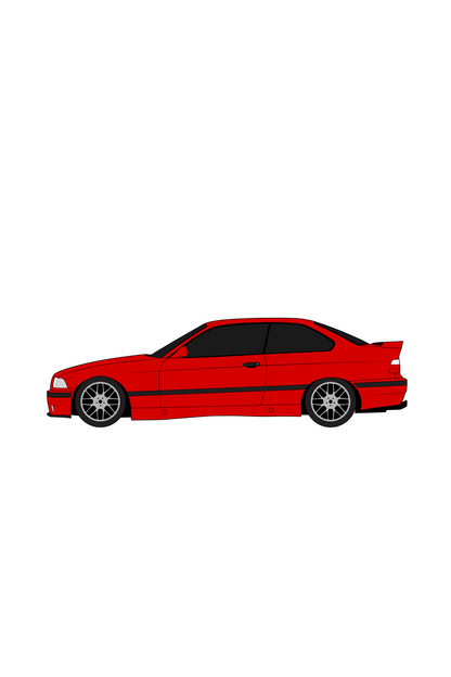 E36 Coupe Keychains