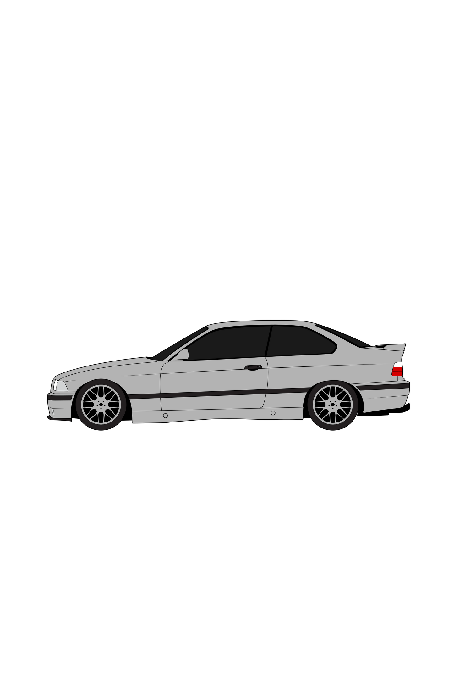 E36 Coupe Keychains