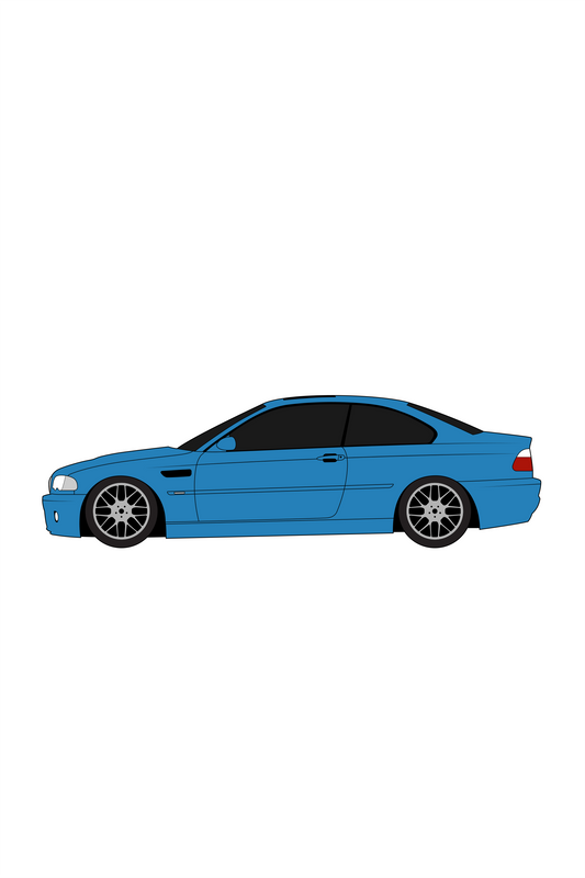 E46 Coupe Keychains