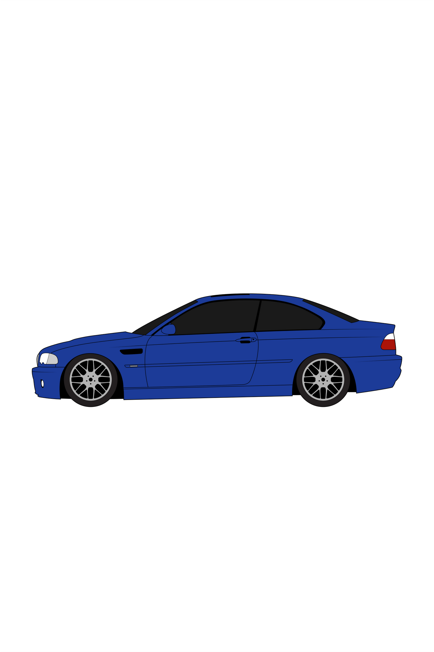 E46 Coupe Keychains