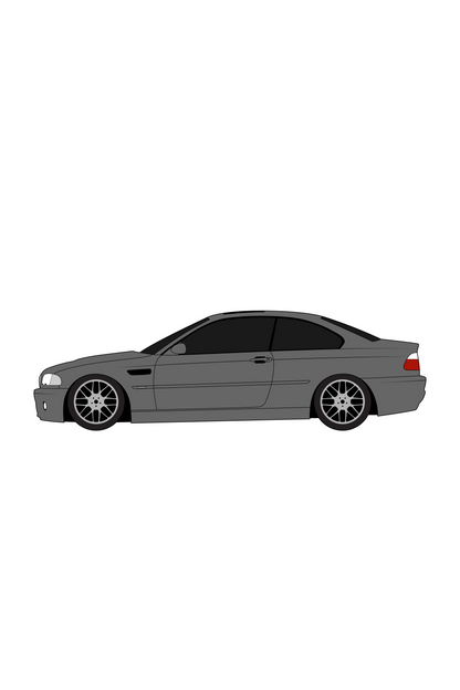 E46 Coupe Keychains