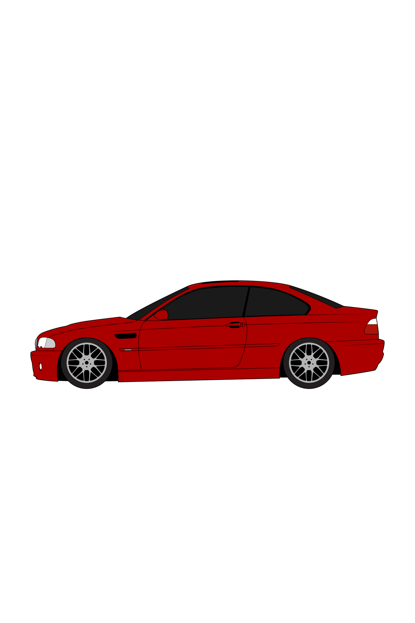 E46 Coupe Keychains