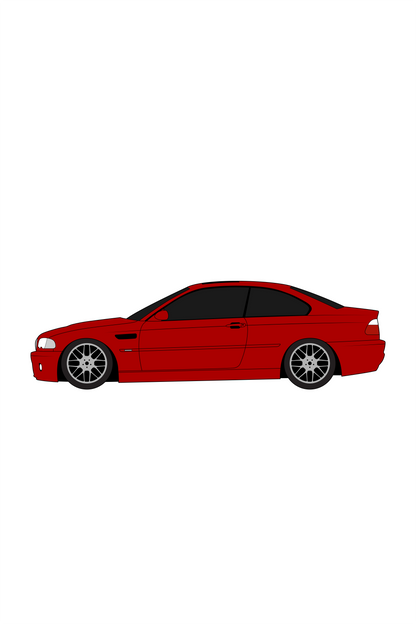 E46 Coupe Keychains