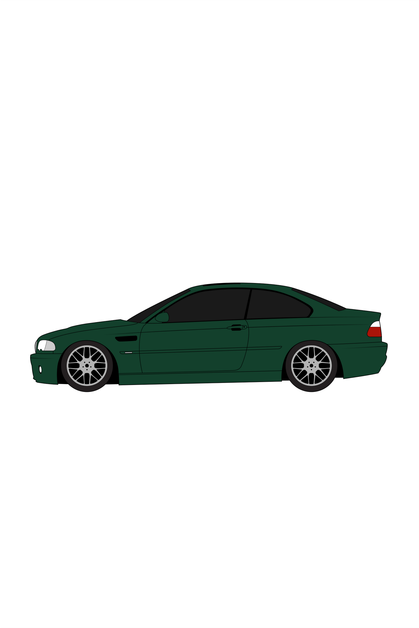 E46 Coupe Keychains