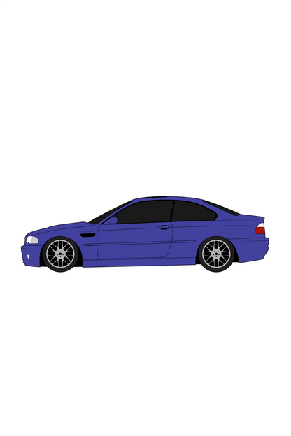 E46 Coupe Keychains