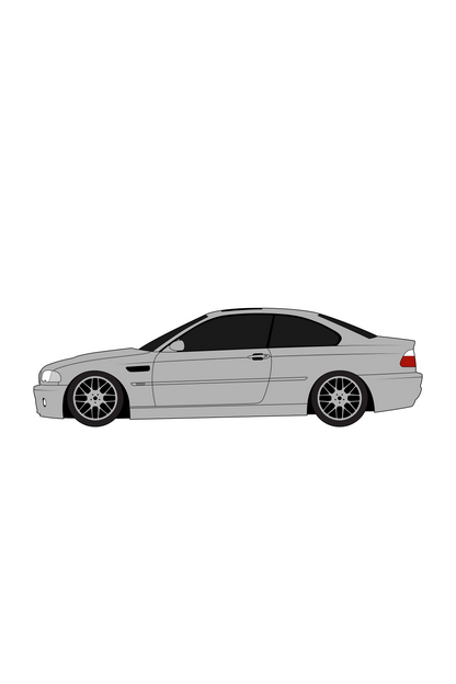 E46 Coupe Keychains