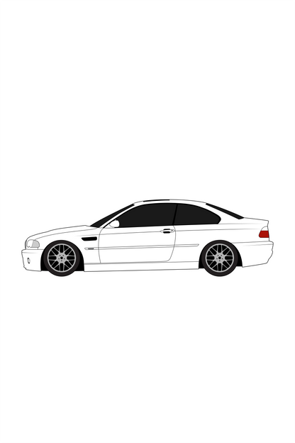 E46 Coupe Keychains