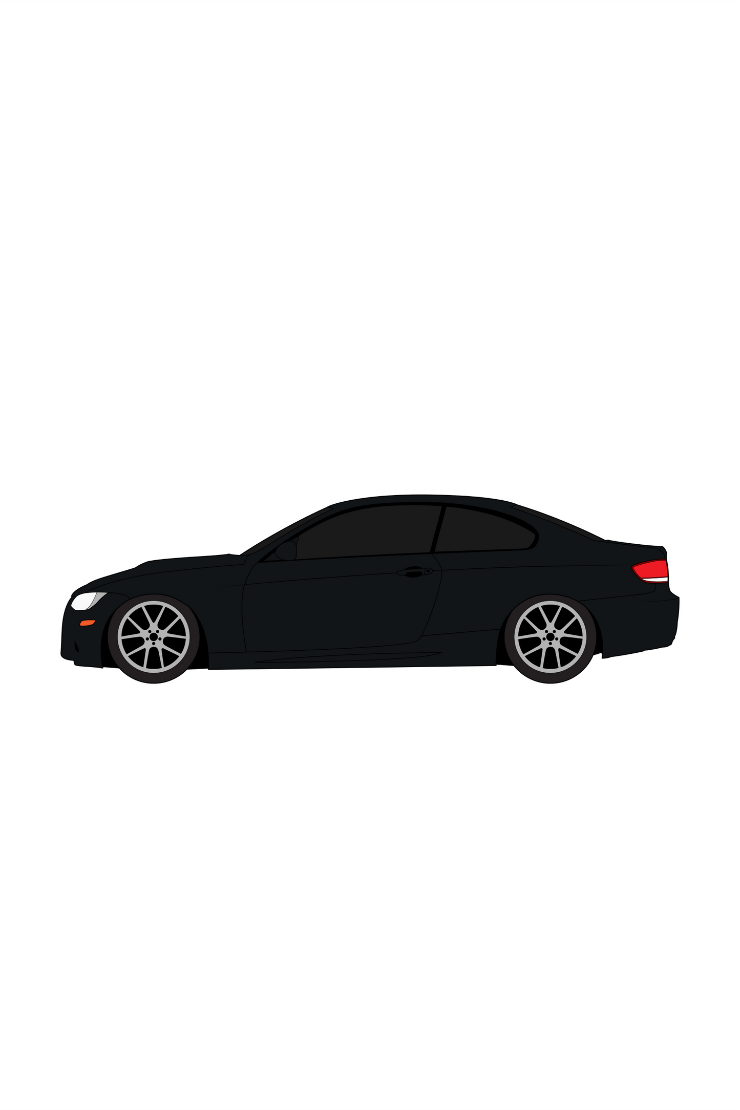 E90 Coupe Keychains
