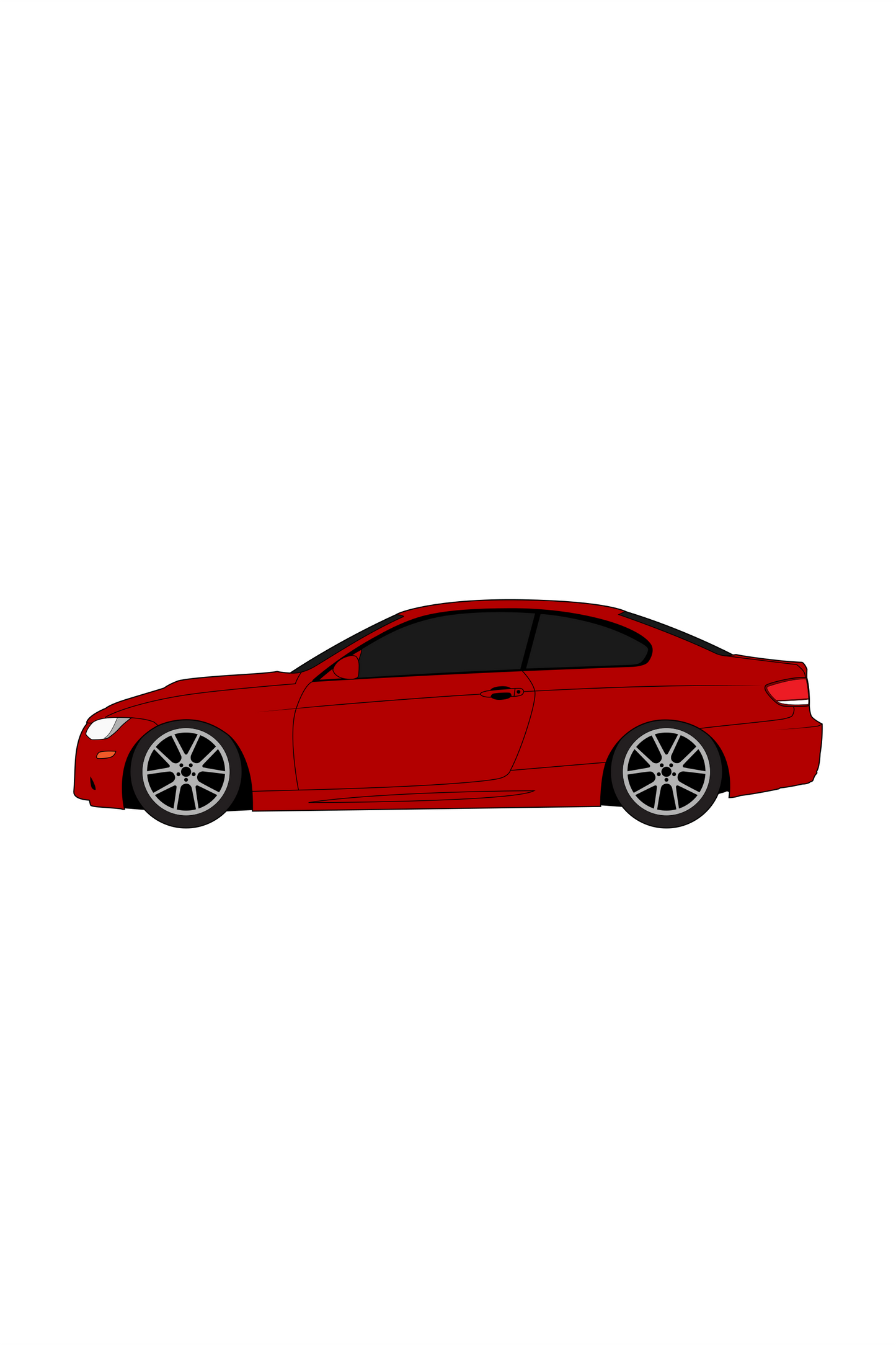 E90 Coupe Keychains
