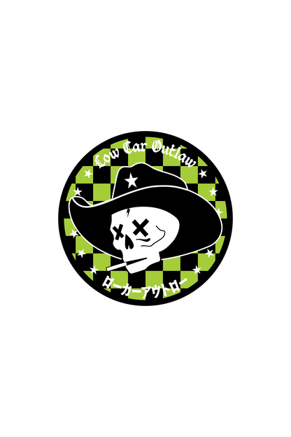 Low Car Outlaw Stickers