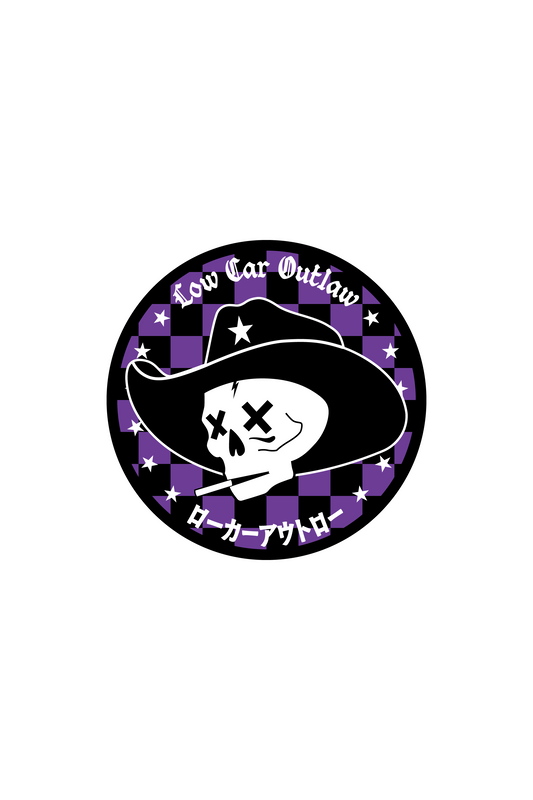 Low Car Outlaw Stickers