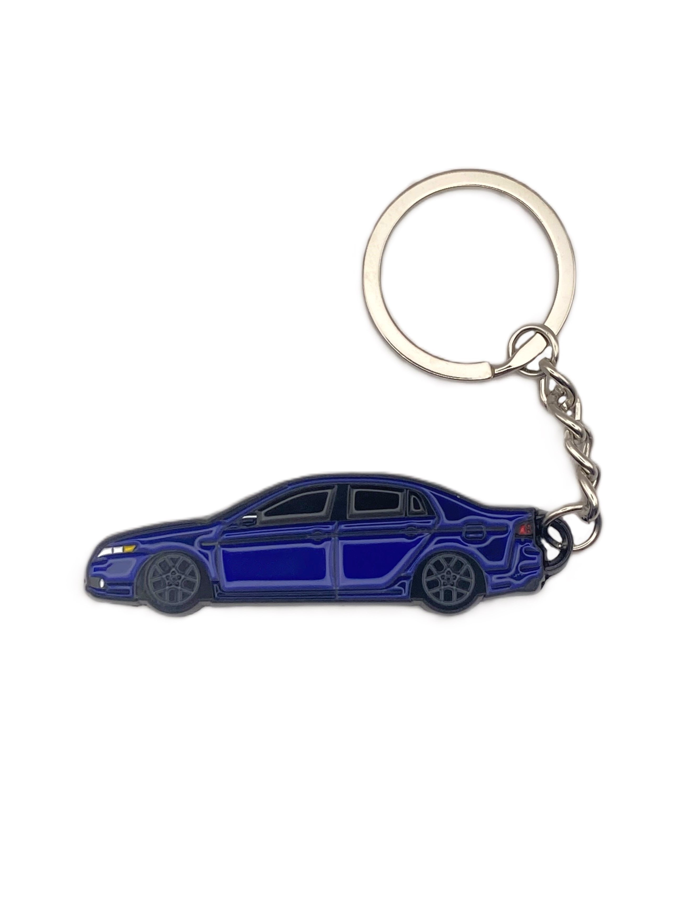 Acura TL Tear Drop Keychain – Black Metal Logo – Au-Tomotive Gold, INC